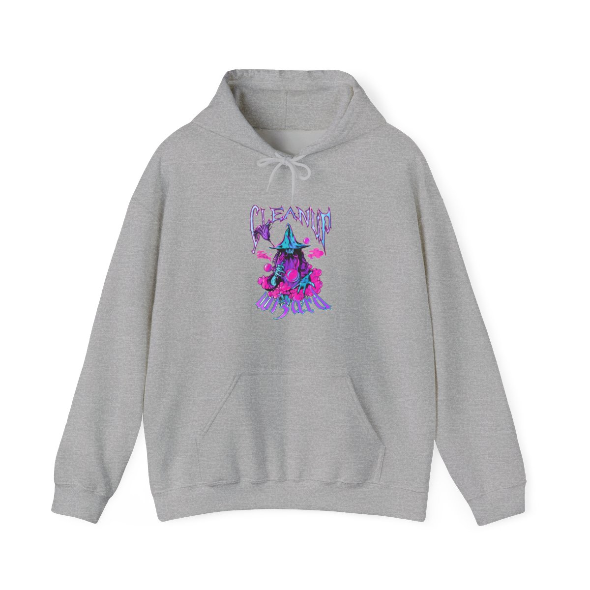 Cleanup Wizard Zip Up Hoodie