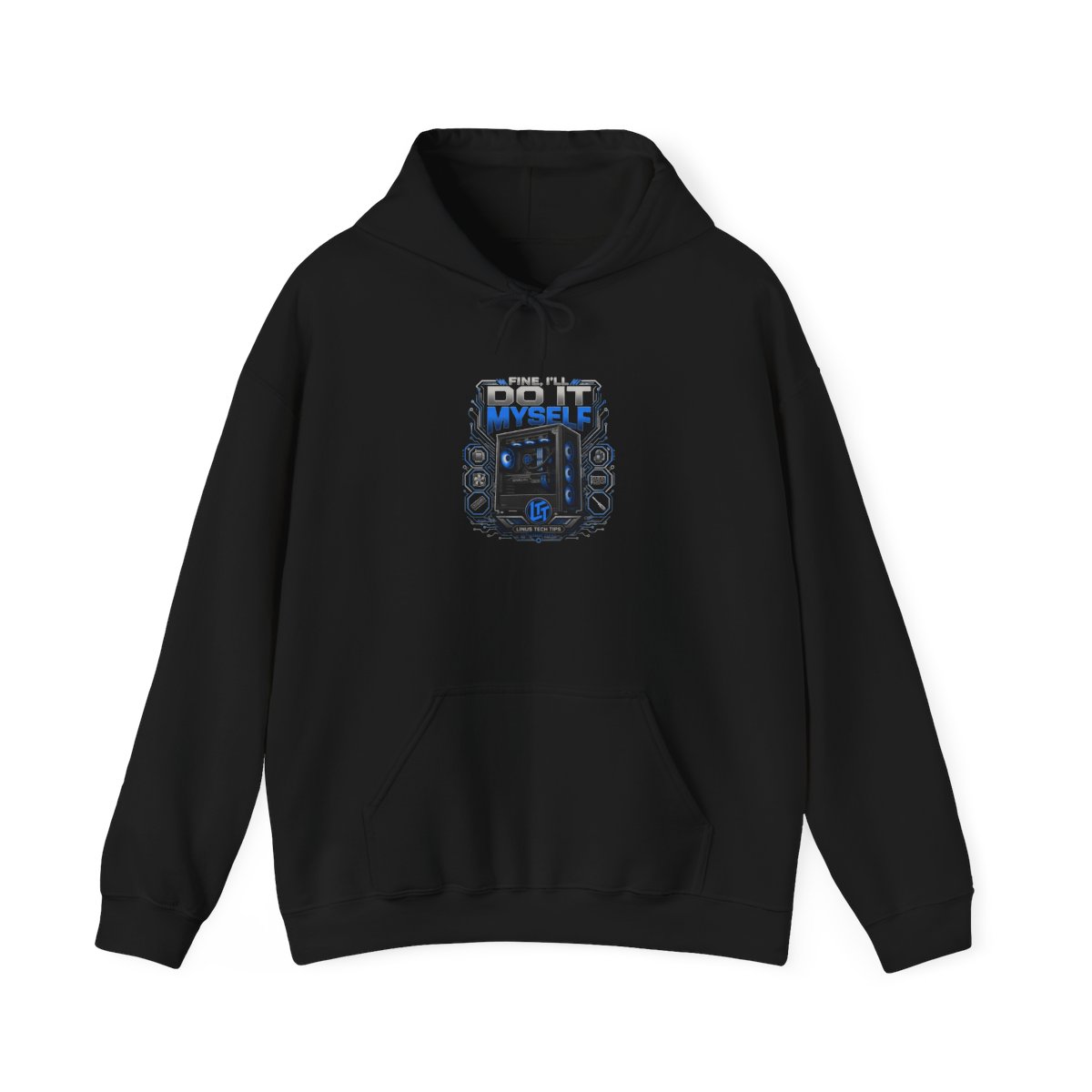 Linus Tech Tips "Custom PC Build" Hoodie — official Linus Tech Tips Hoodies