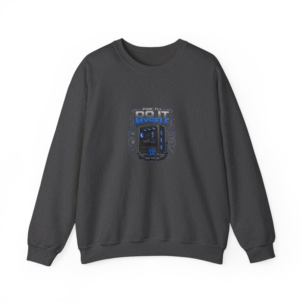 Linus Tech Tips "Custom PC Build" Crewneck